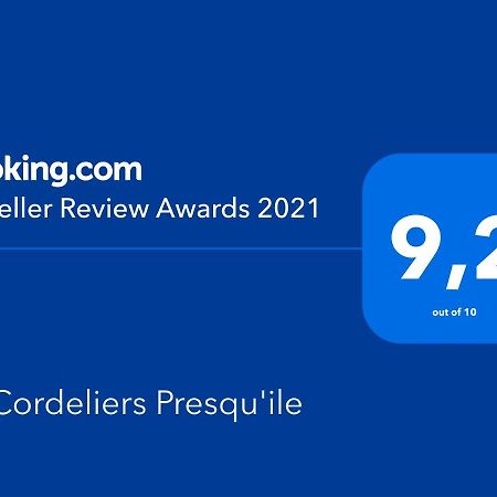 Le Cordeliers Presqu'Ile Lião Exterior foto